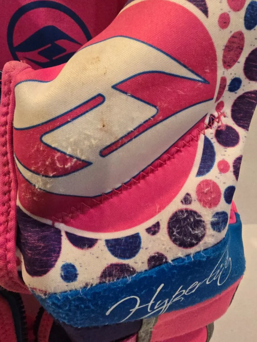 Hyperlite Indy Child Life Vest Pink USCG Approved 30-50 lb. Child Light Wear